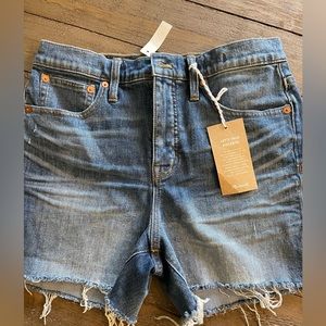 NWT Madewell Denim Shorts size 27